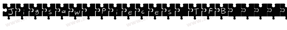 Jigsaw Pieces TFB字体转换
